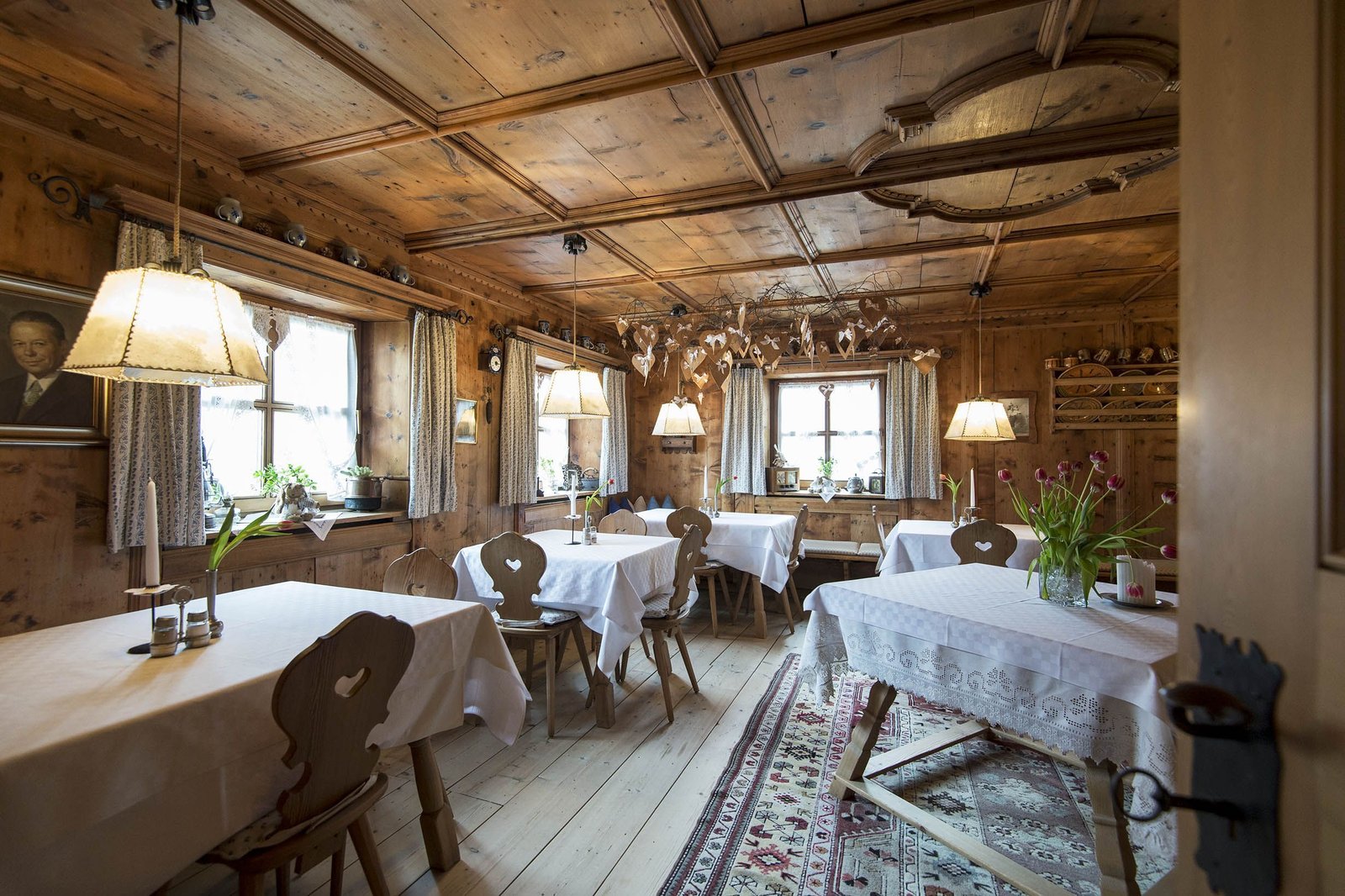 Charme Hotel Uhrerhof, at the table