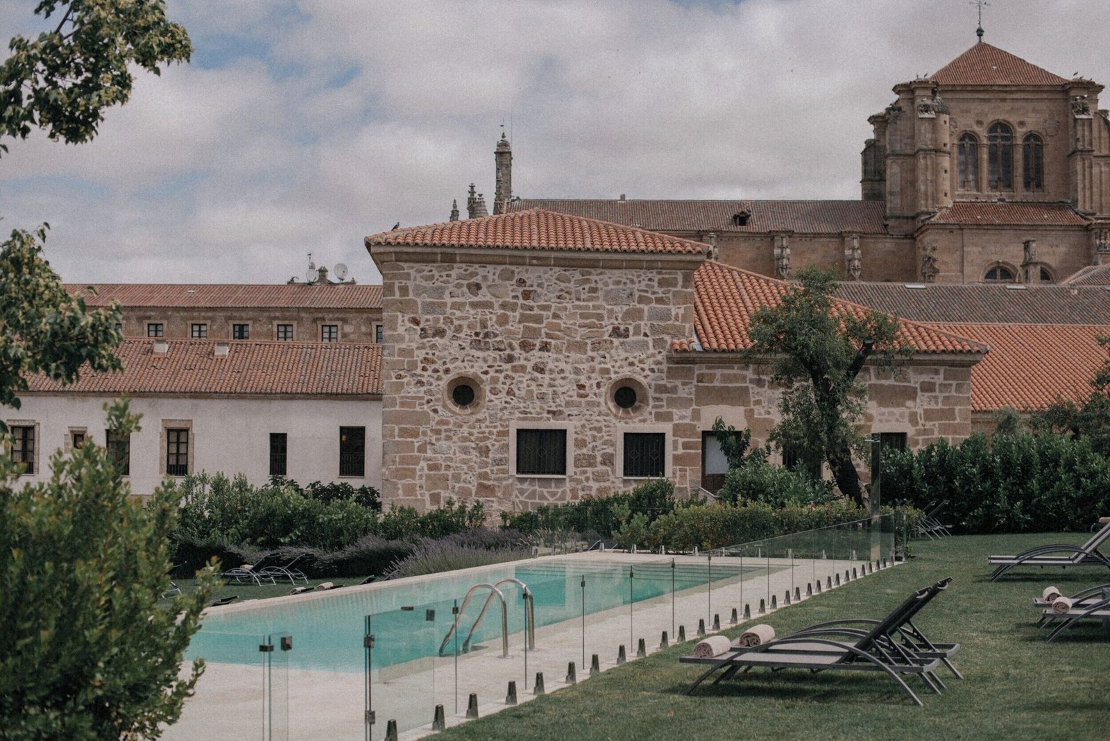 Hotel Hospes Palacio de San Esteban Salamanca, the pool