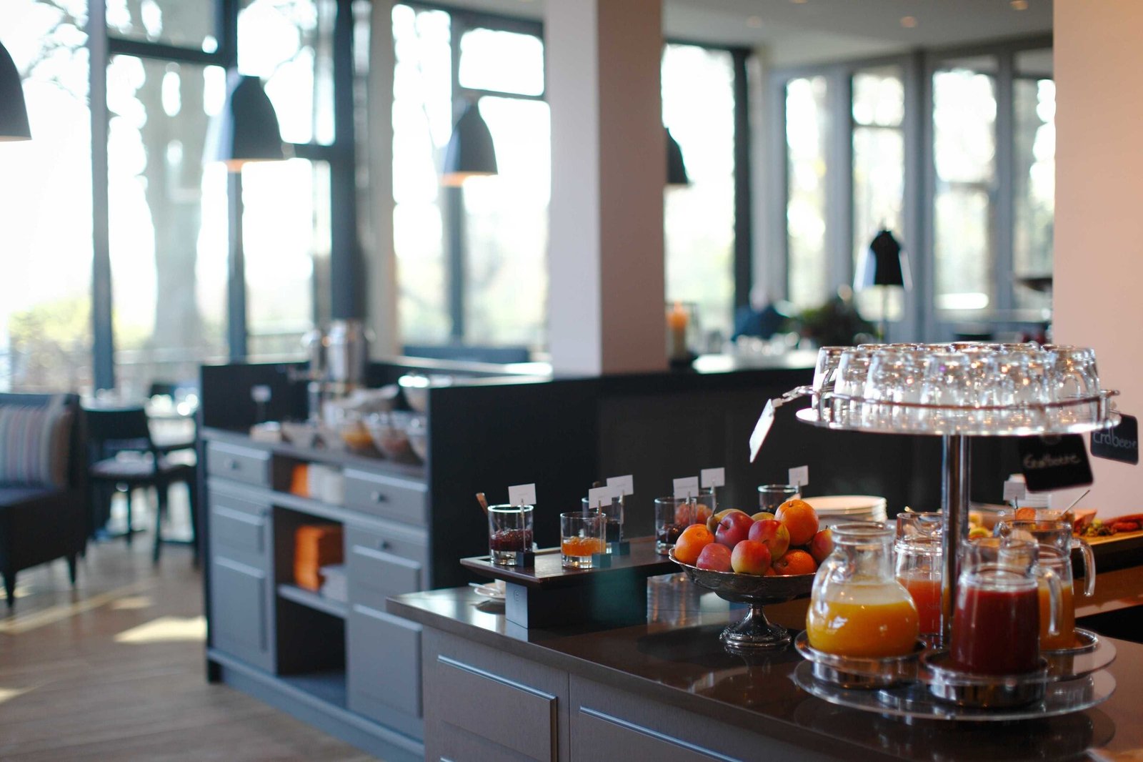 Romantik Hotel Kieler Kaufmann, at the table