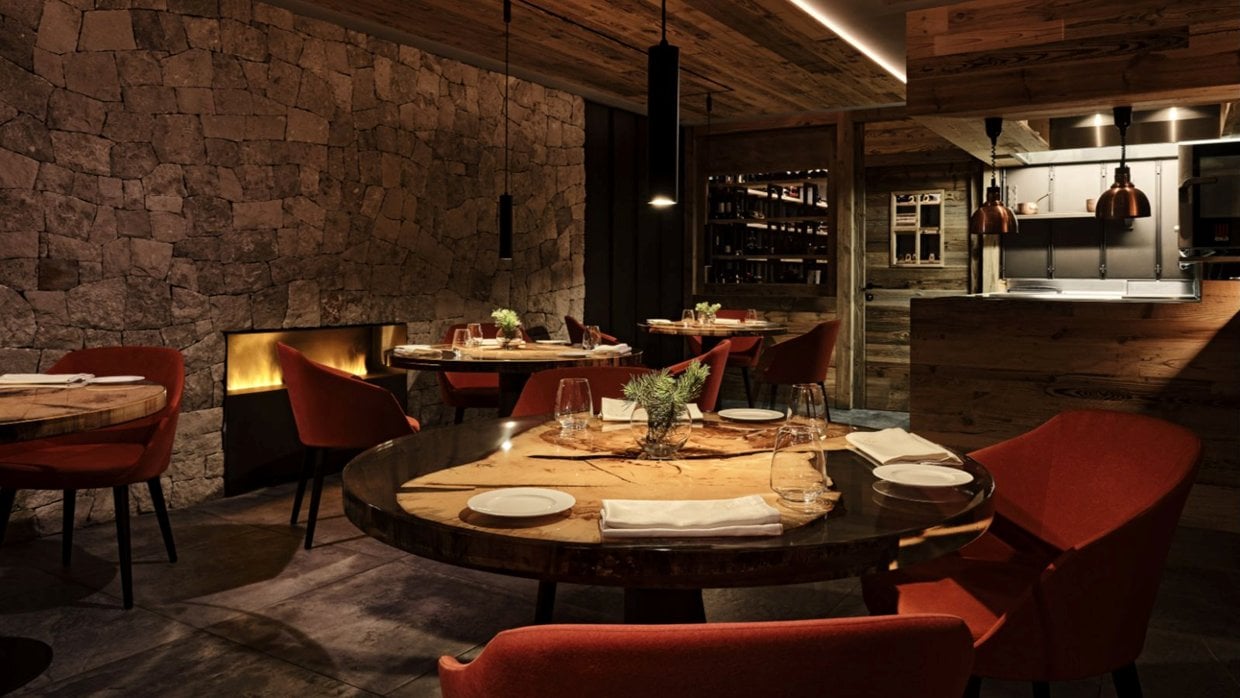 Hotel Chalet del Sogno, at the table