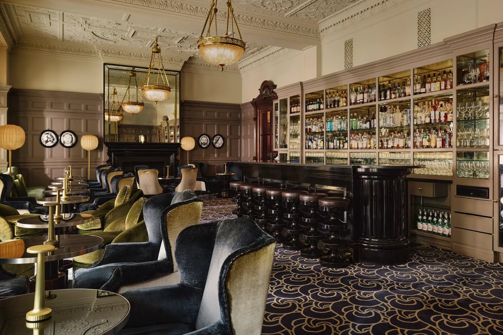 The Connaught, at the table