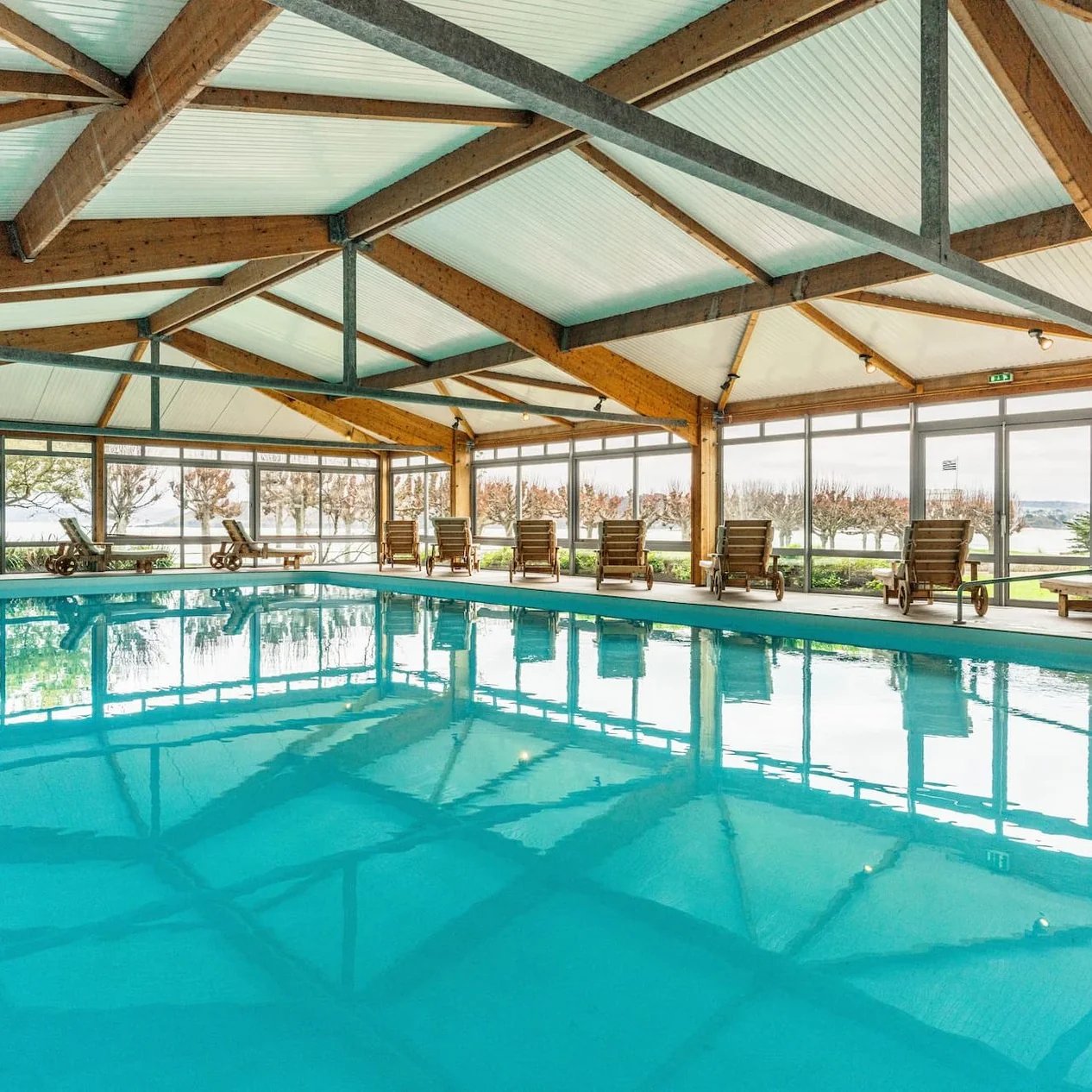 Grand Hotel Des Bains, the pool
