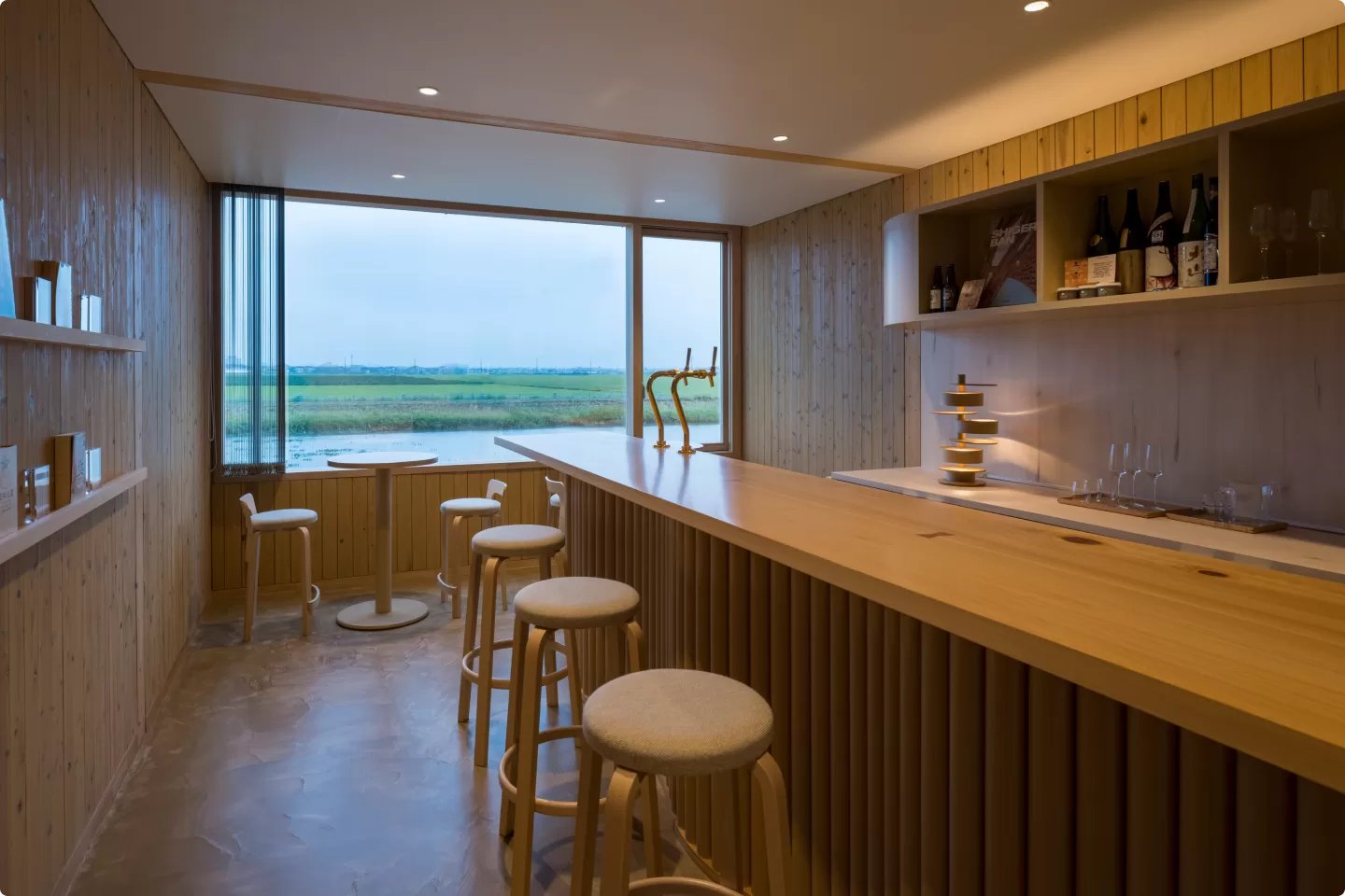 Shonai Hotel Suiden Terrasse, sake bar