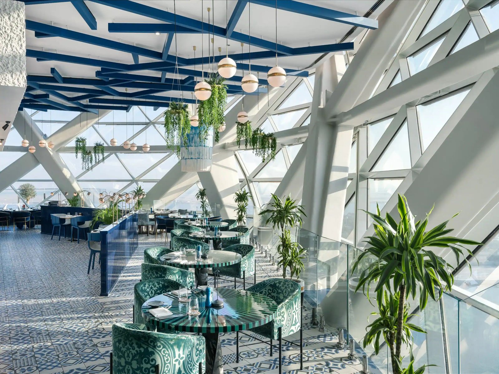 Andaz Capital Gate, Abu Dhabi, by Hyatt, cyan brasserie