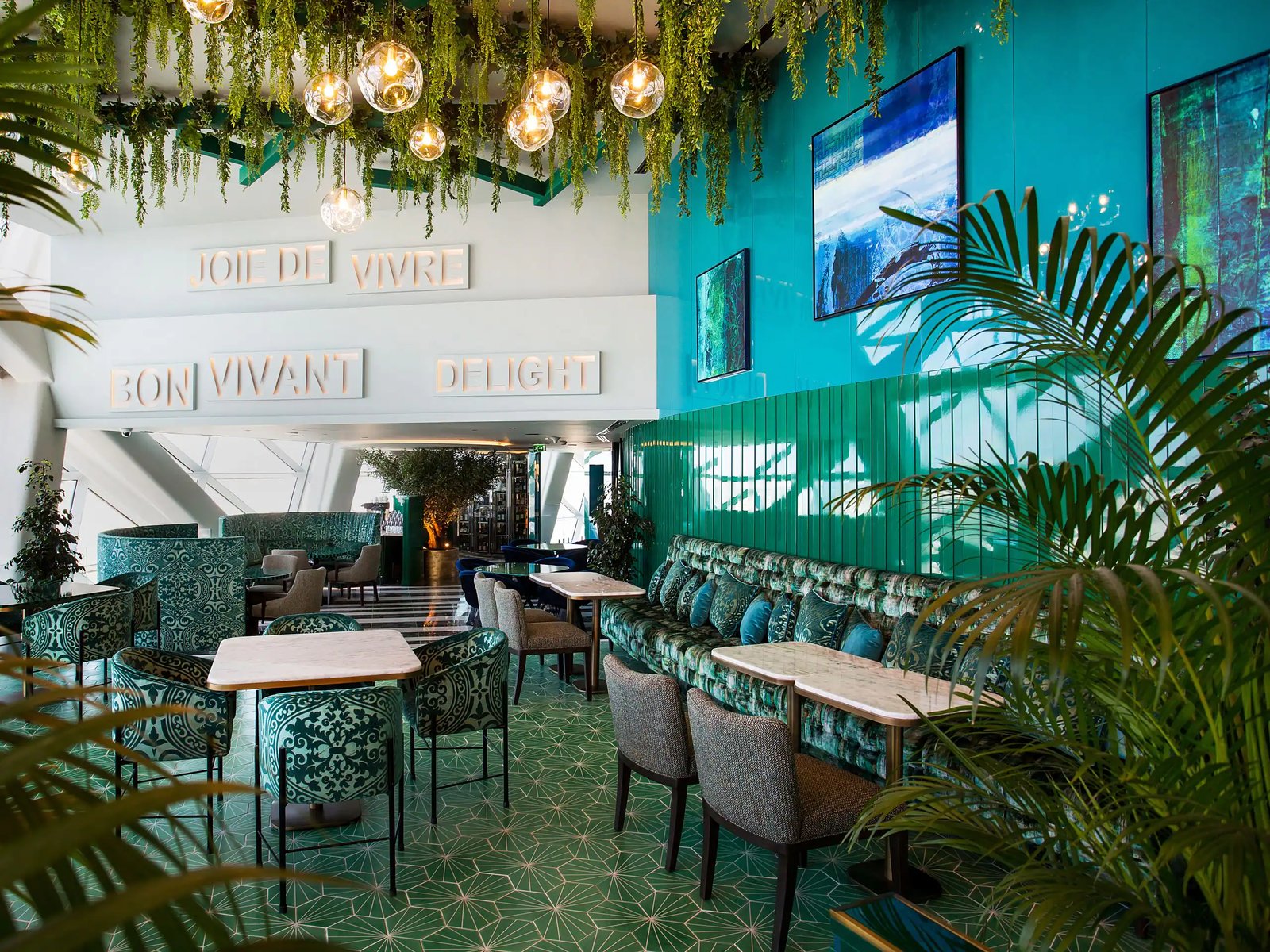 Andaz Capital Gate, Abu Dhabi, by Hyatt, cyan brasserie