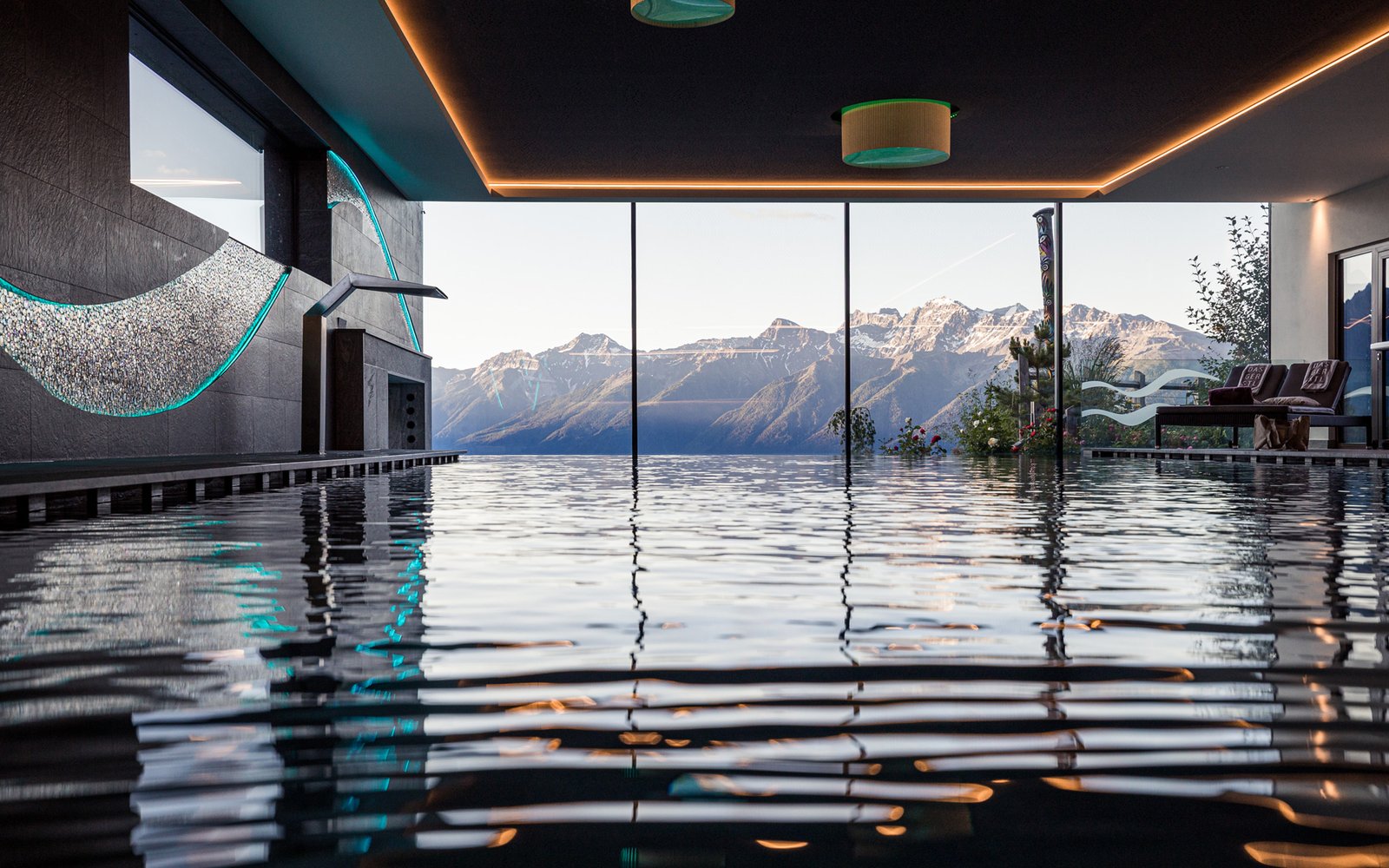Das Gerstl Alpine Retreat, the pool