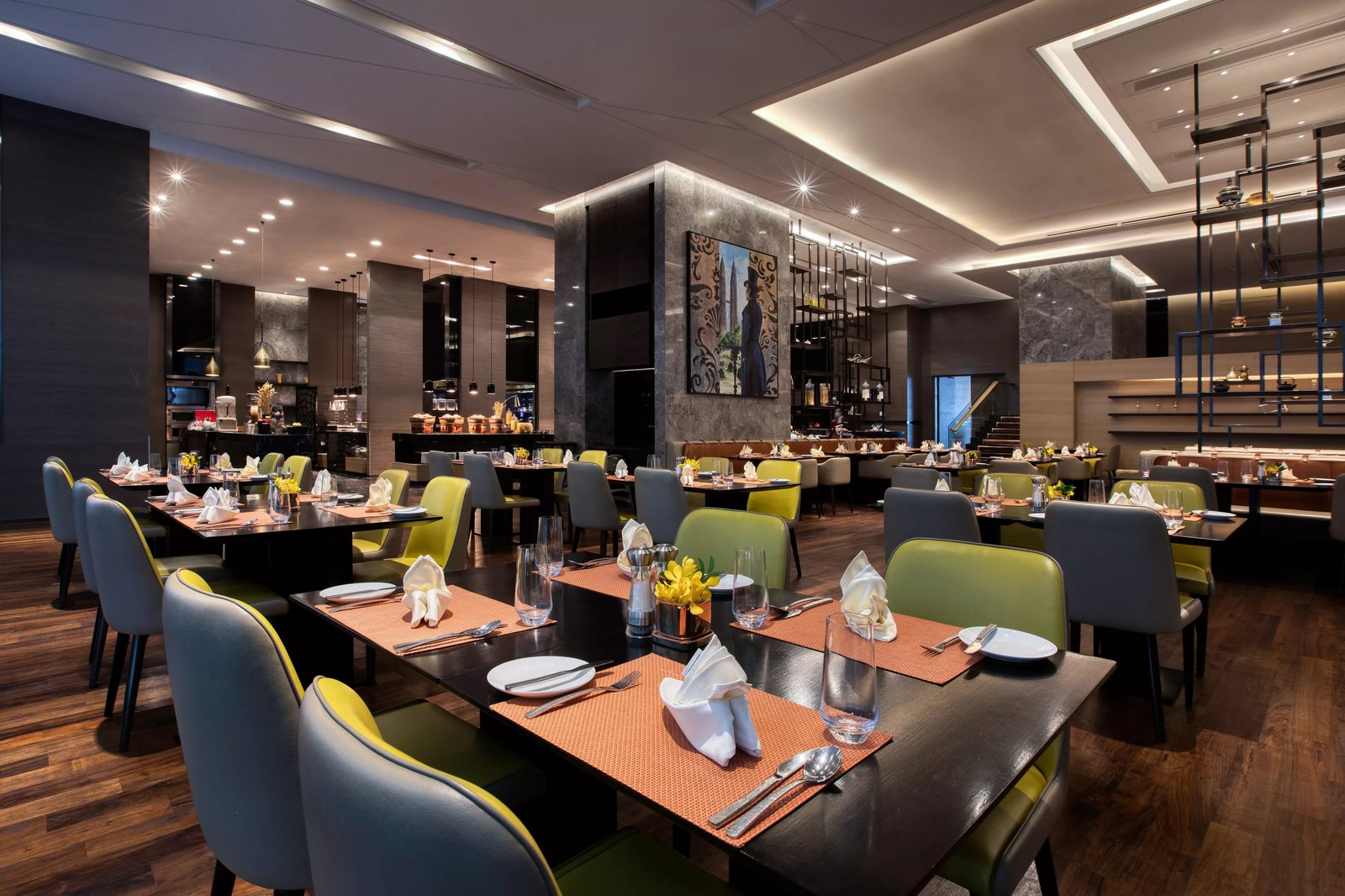 Sofitel Kuala Lumpur Damansara, at the table