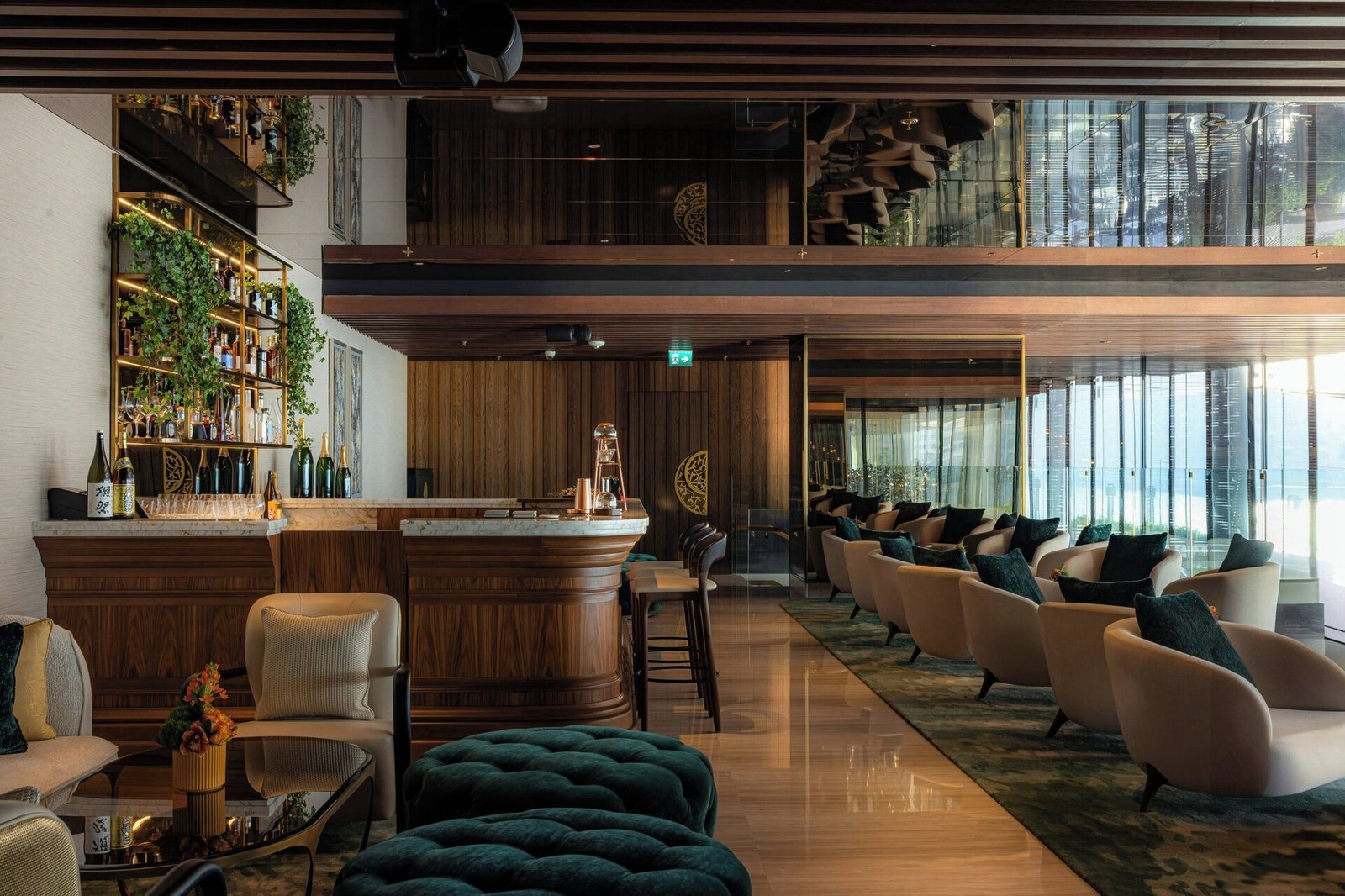 St. Regis Downtown Dubai, at the table