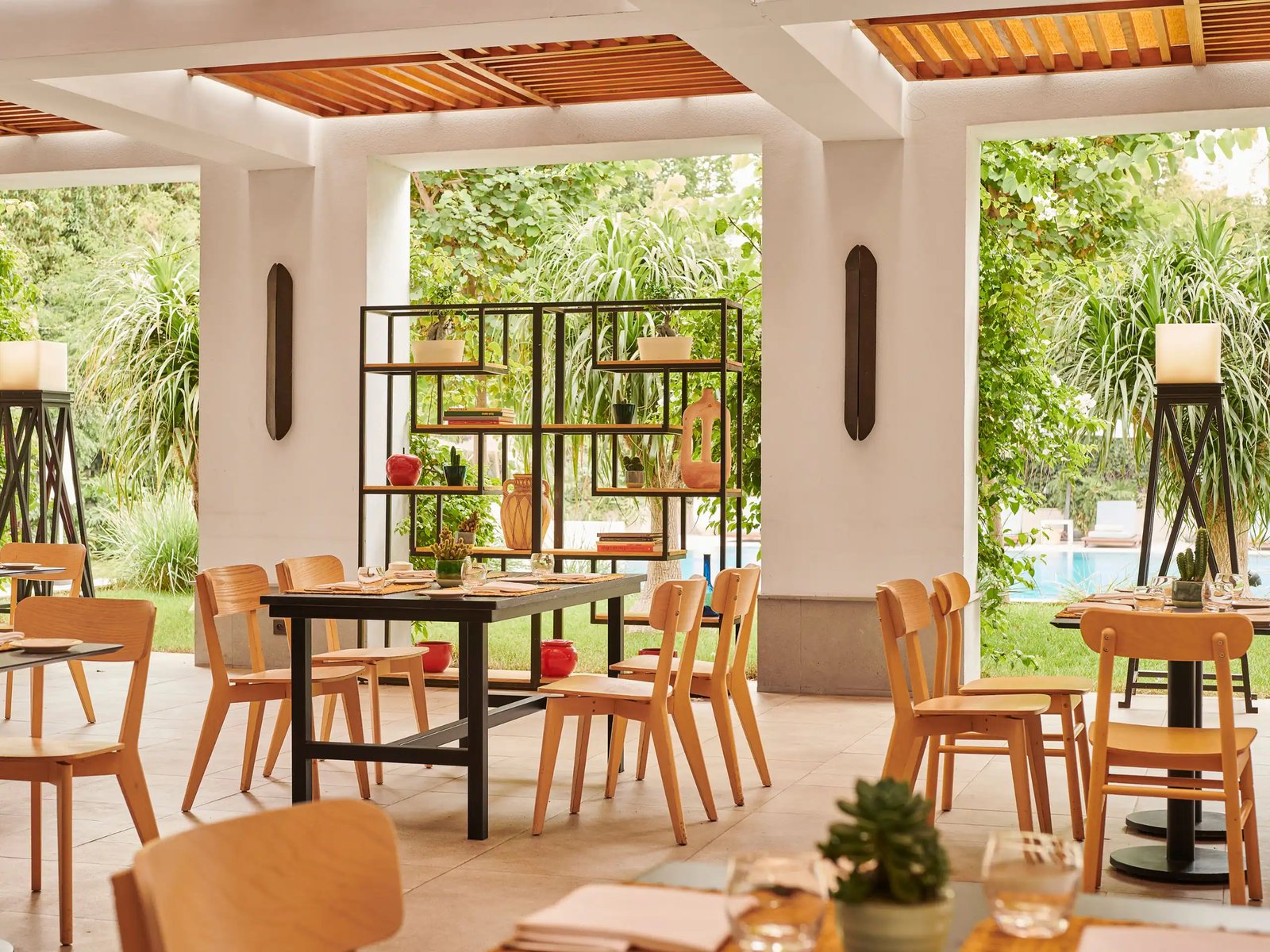Hyatt Regency Casablanca, at the table
