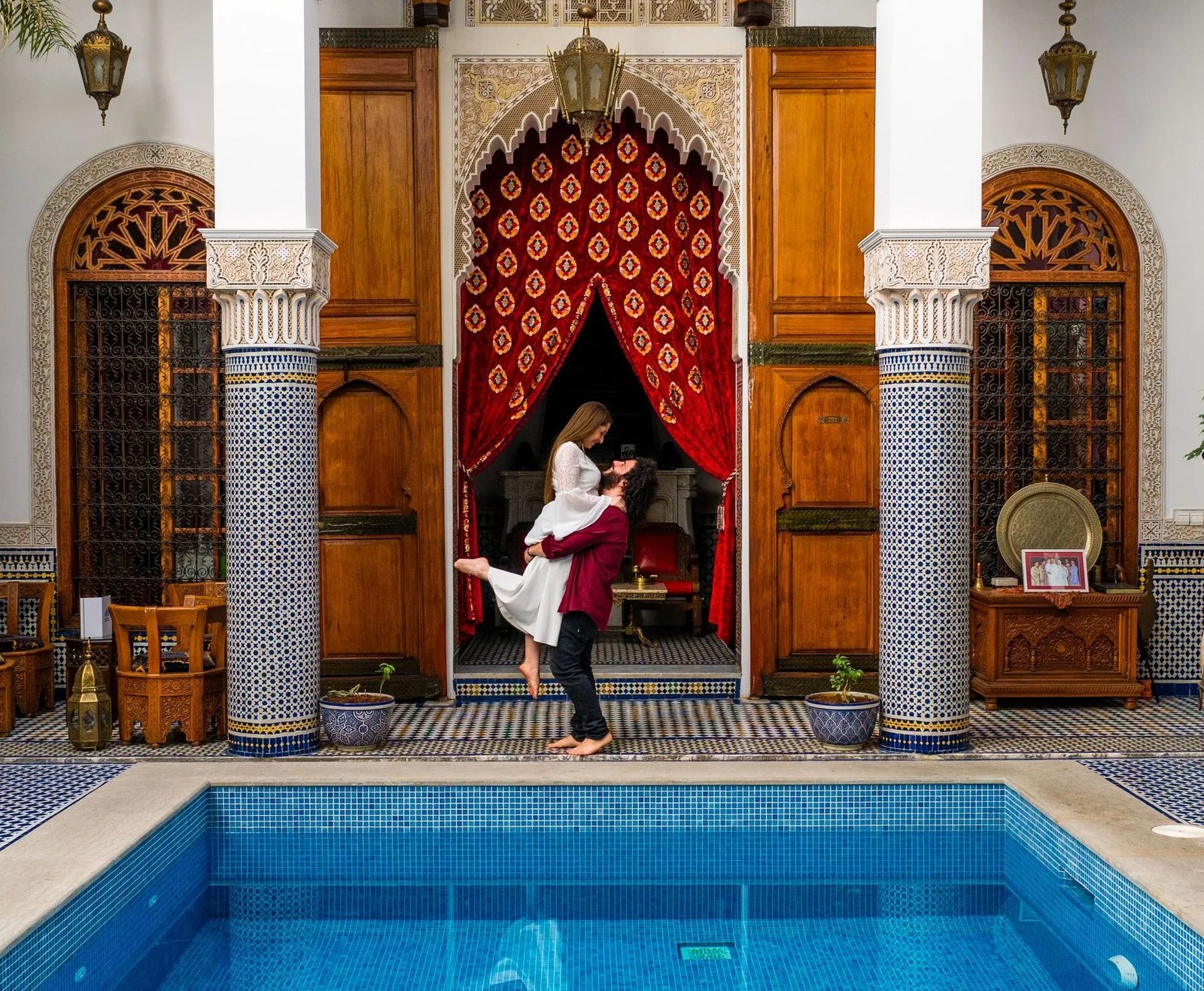 Riad El Amine Fes, the pool