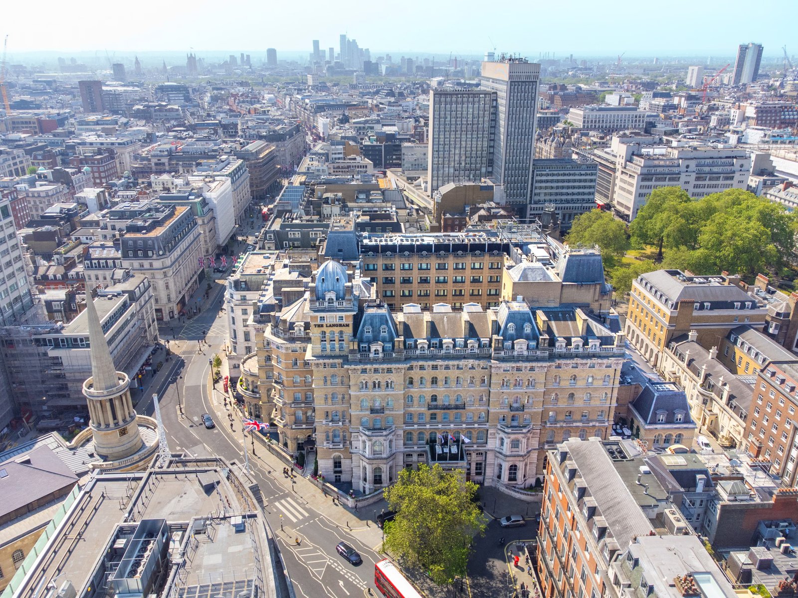 The Langham London — backstory