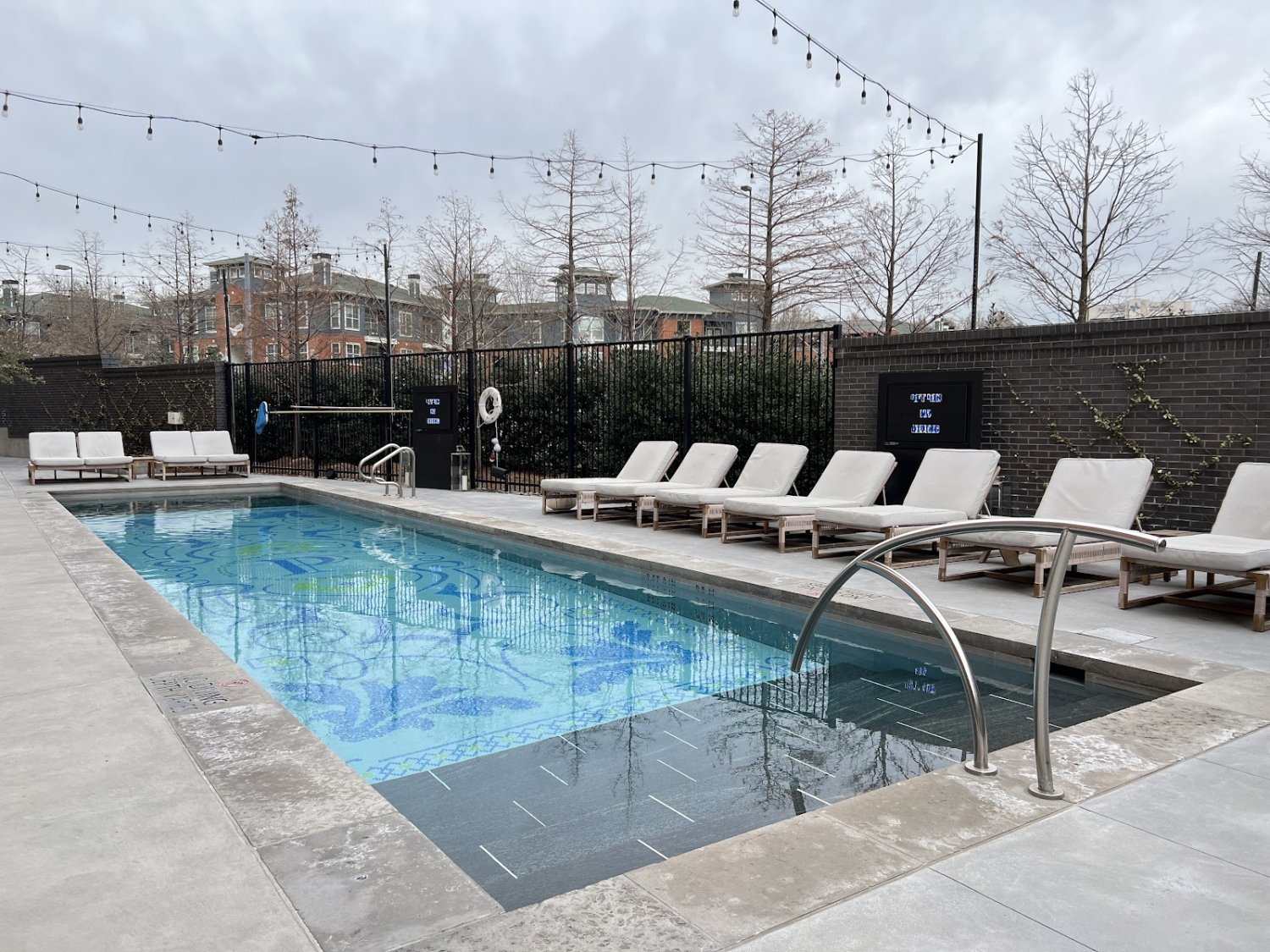 The Kimpton Pittman Hotel, the pool