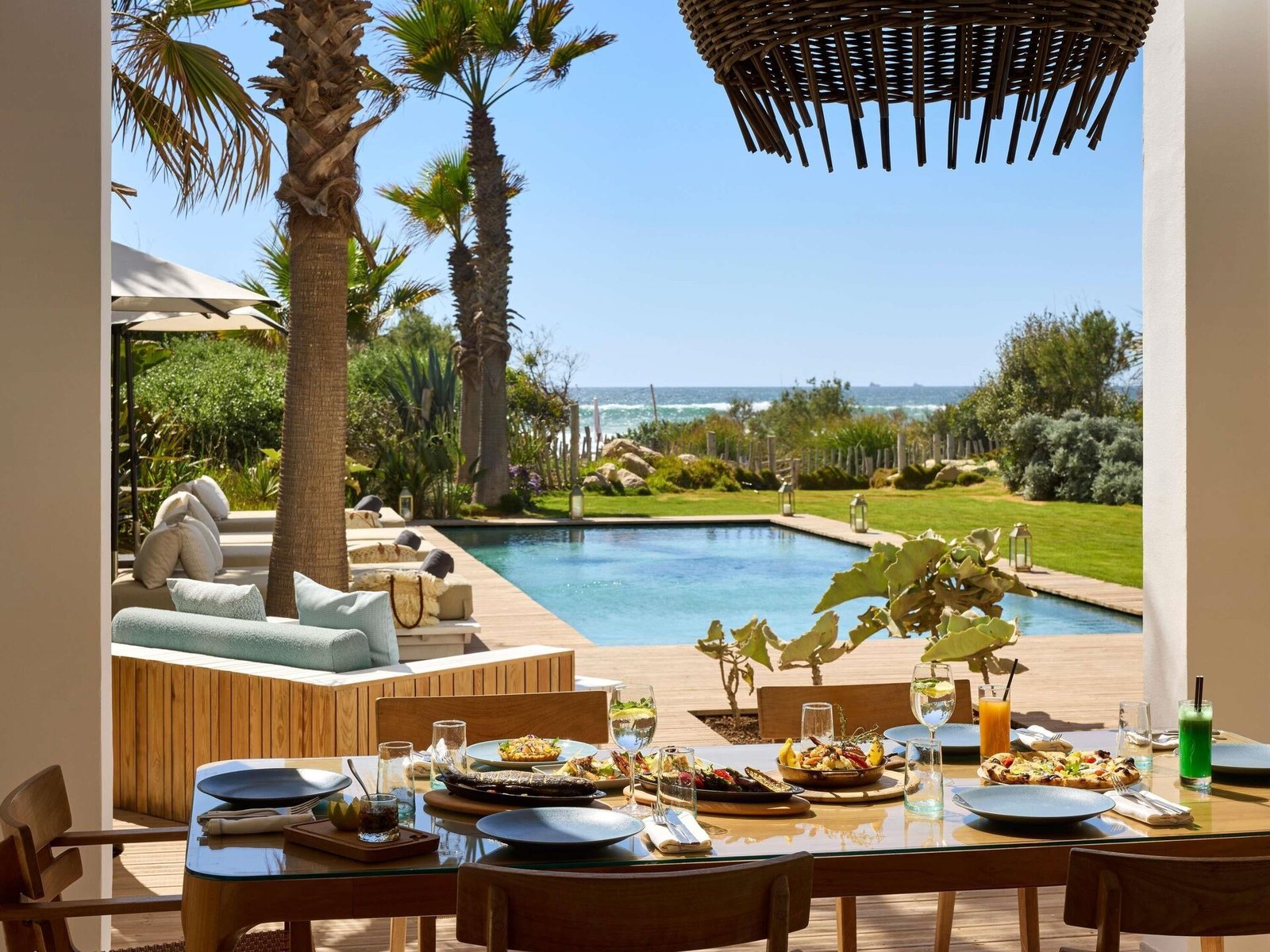 Sofitel Agadir Thalassa Sea & Spa, at the table