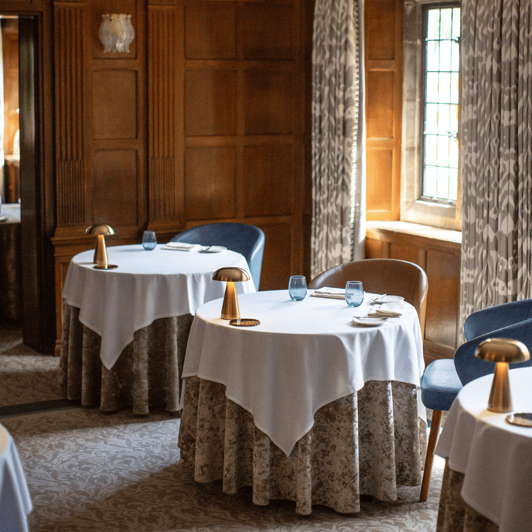 Mallory Court Country House Hotel & Spa, at the table