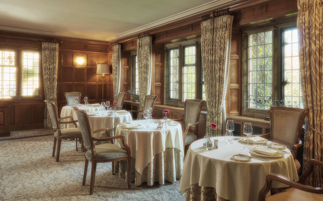 Mallory Court Country House Hotel & Spa, at the table