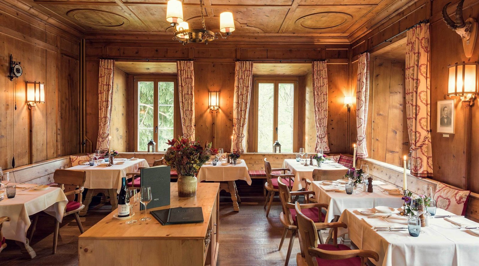 Parkhotel Margna, stüva 1817