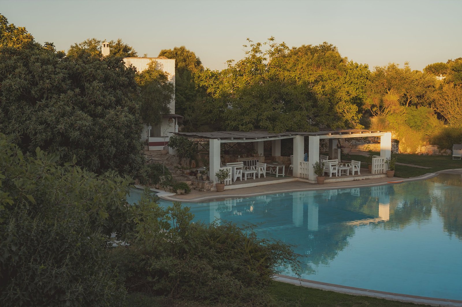 The Masseria Cervarolo, the pool