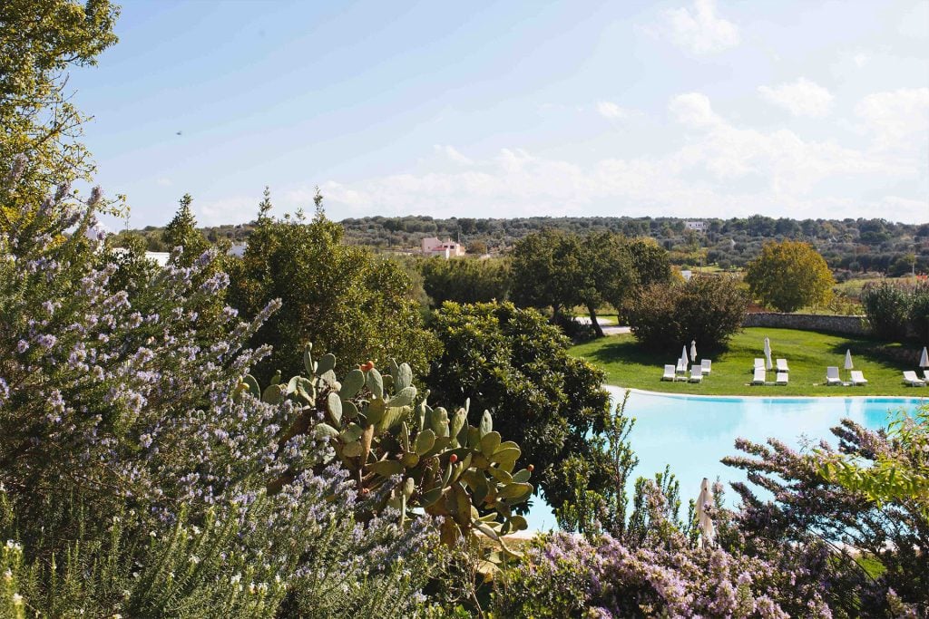 The Masseria Cervarolo, the pool