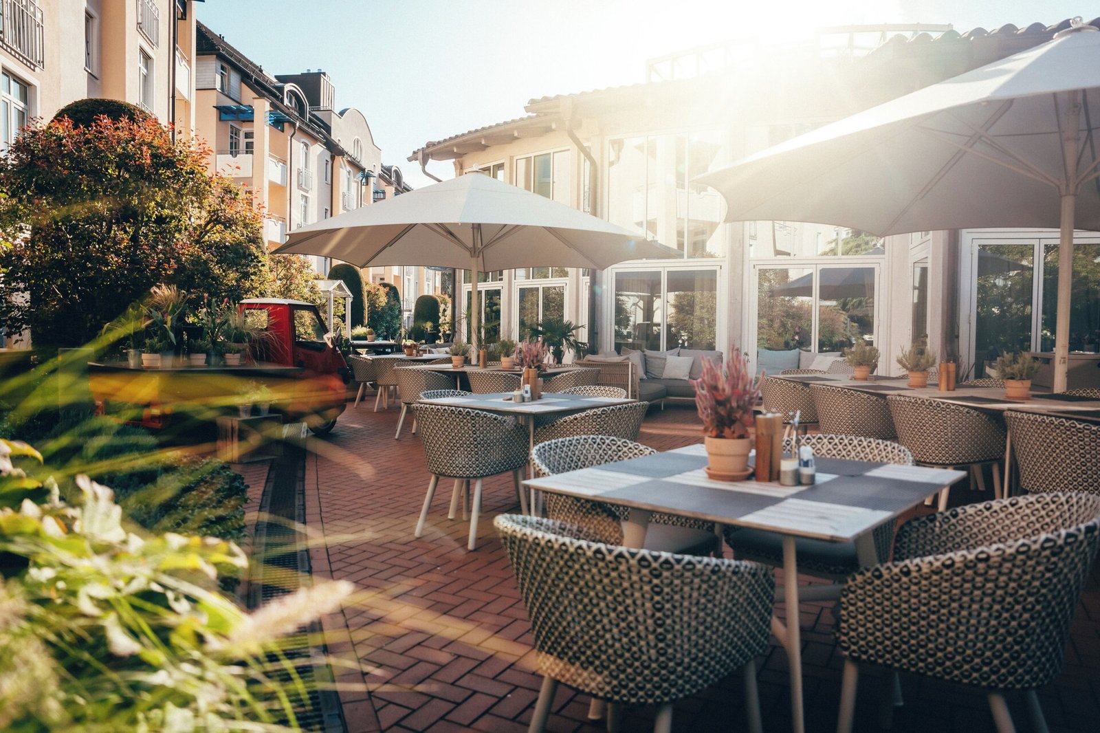 Hotel Rosenpark, at the table