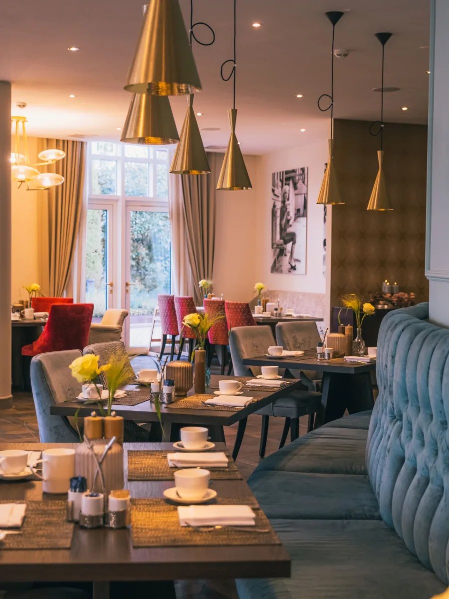 Hotel Rosenpark, at the table