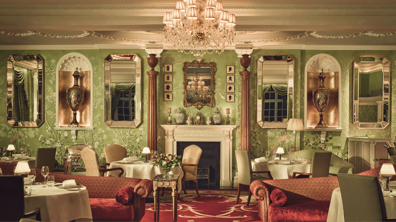 The Goring Hotel, the veranda