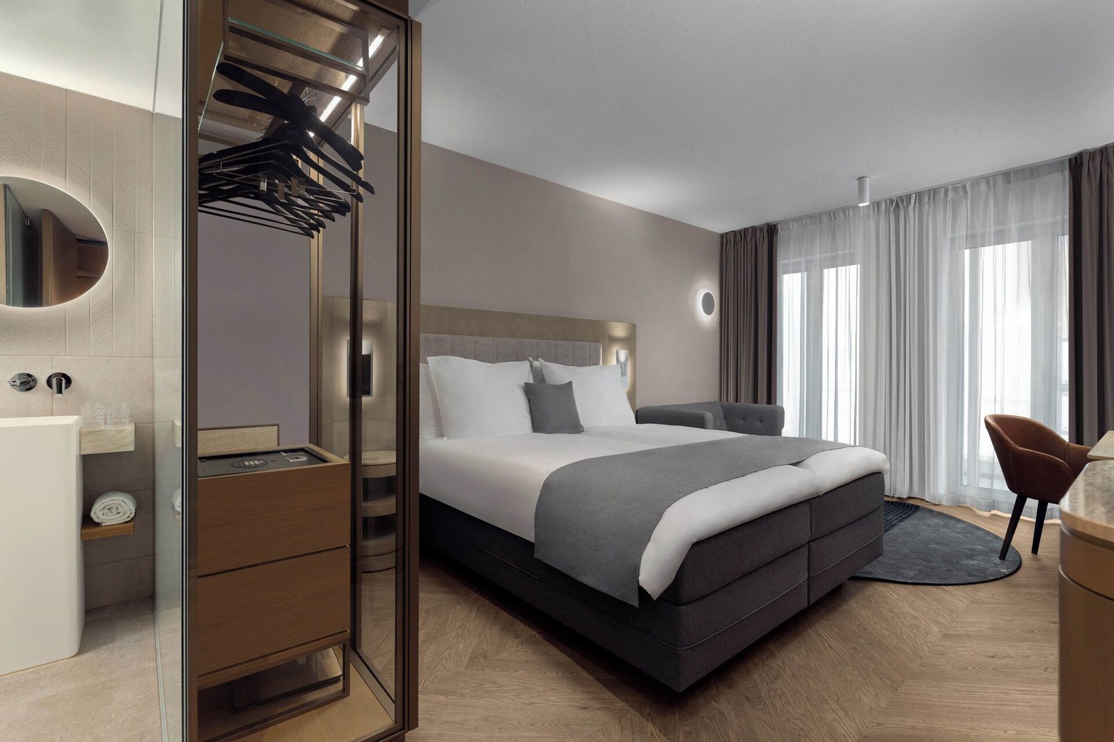 The Market Hotel, rooms