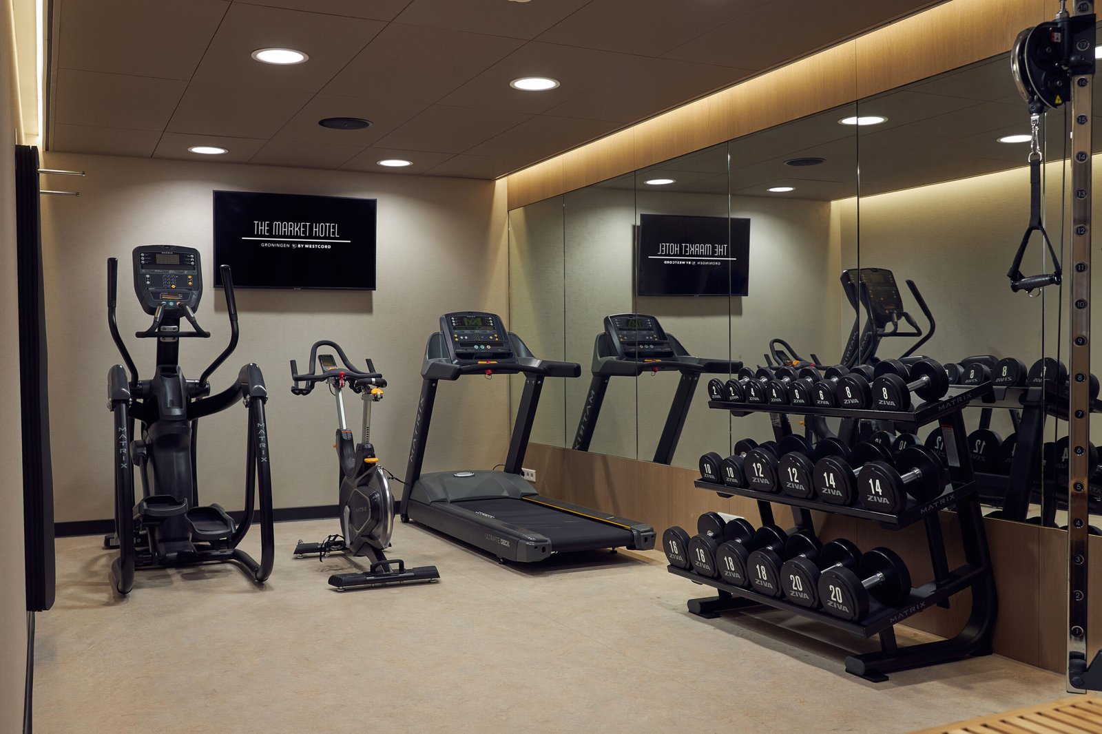The Market Hotel, the gym