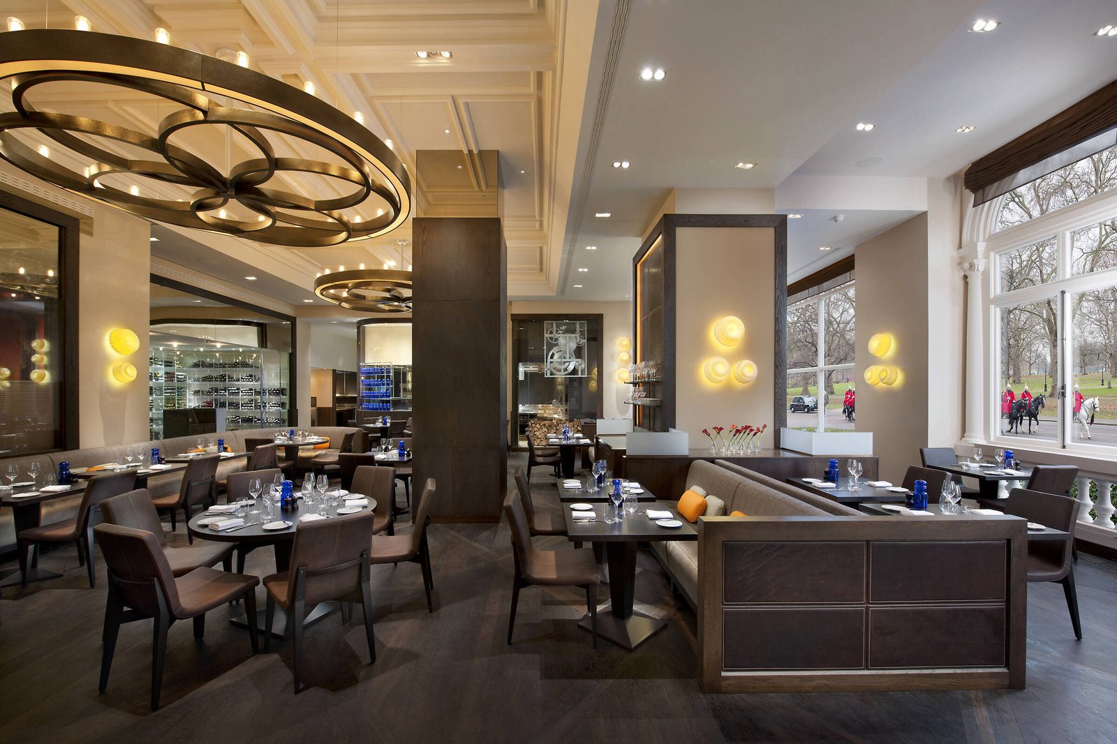 Mandarin Oriental Hyde Park, at the table