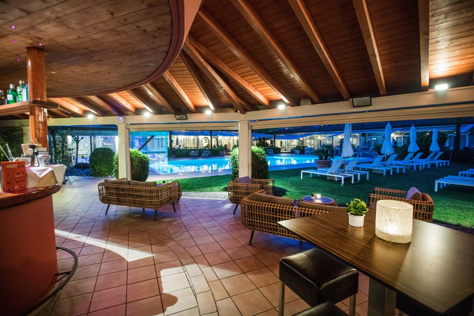 Parkhotel Delta Wellbeing Resort Ascona, at the table