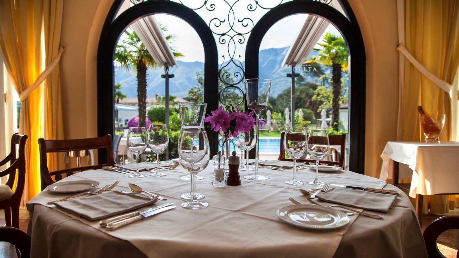 Parkhotel Delta Wellbeing Resort Ascona, salotto 1962