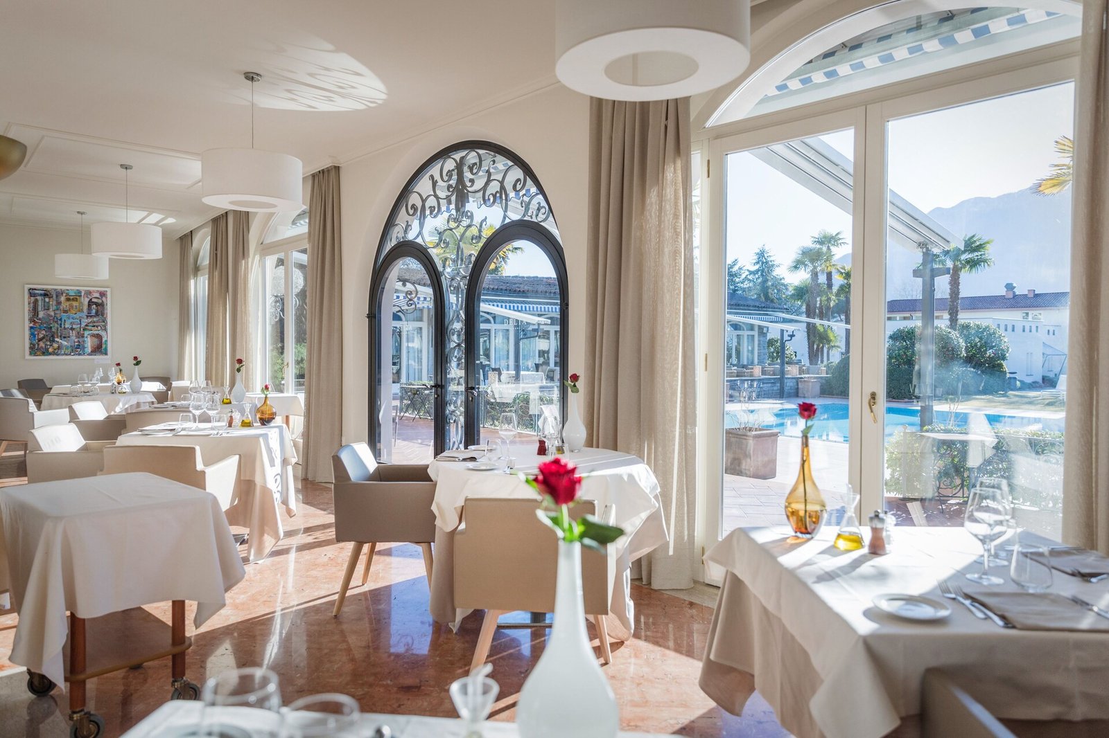 Parkhotel Delta Wellbeing Resort Ascona, salotto 1962