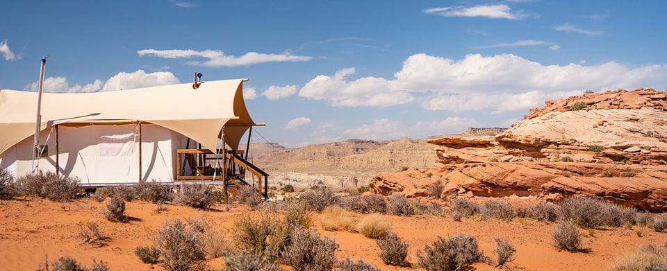 Under Canvas Lake Powell - Grand Staircase, how it began