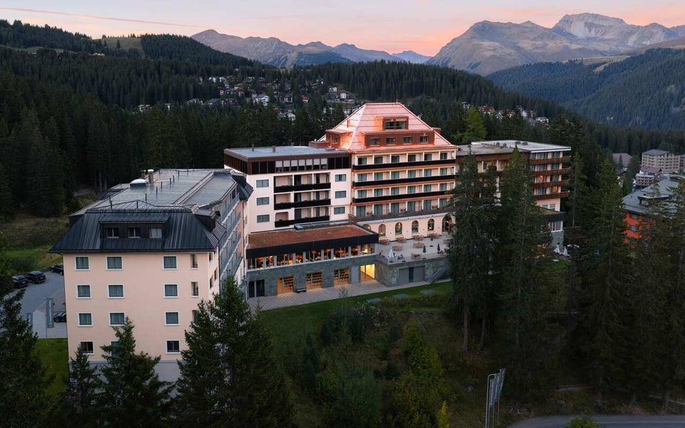 Waldhotel Arosa, how it began
