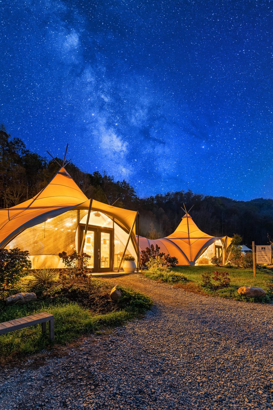 Under Canvas Great Smoky Mountains, how it began
