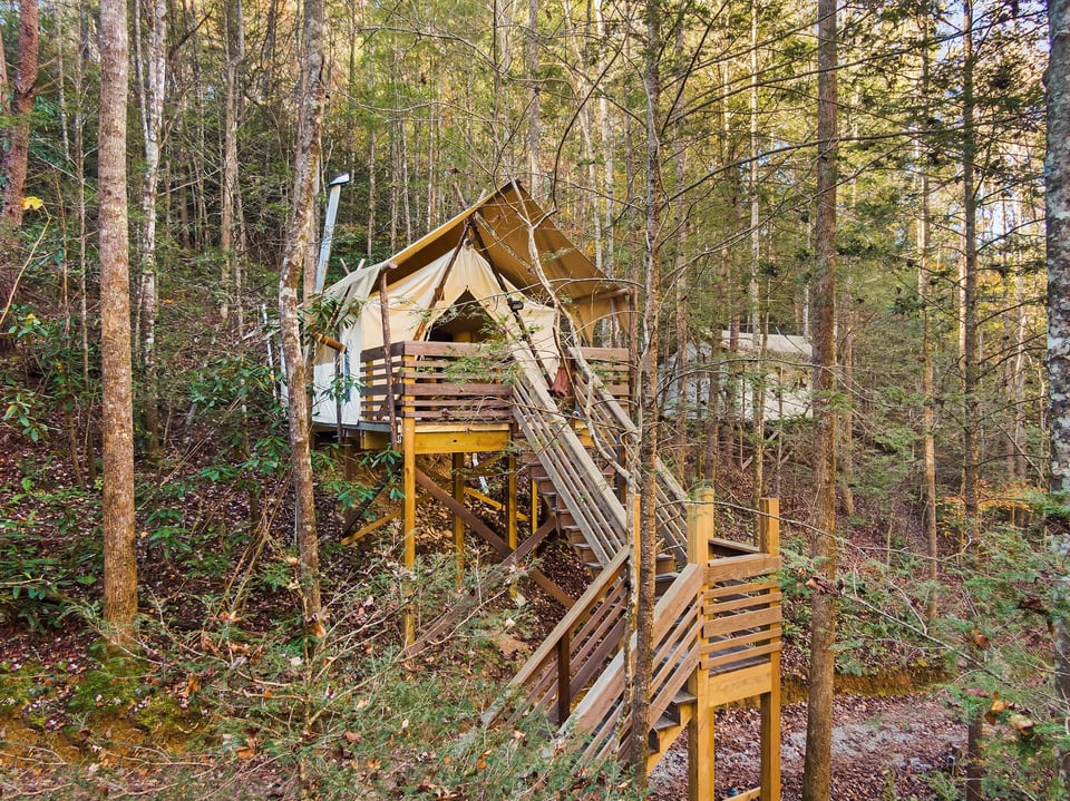 Under Canvas Great Smoky Mountains, how it began