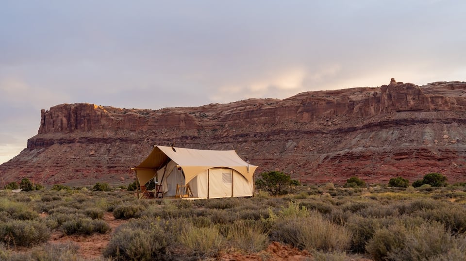 Under Canvas Moab, how it began
