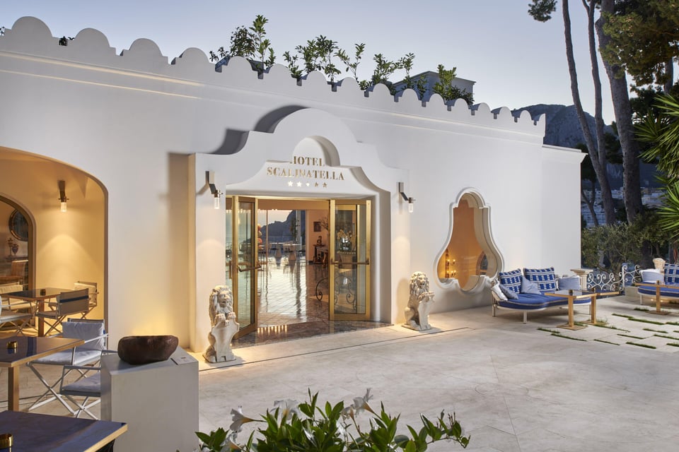 Hotel La Scalinatella, how it began