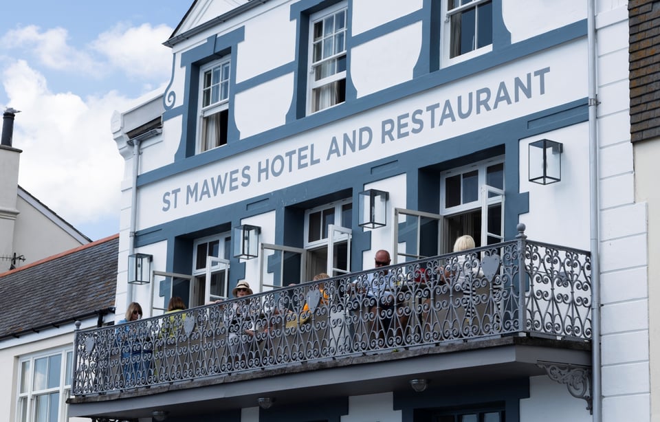St Mawes Hotel & Restaurant, how it began