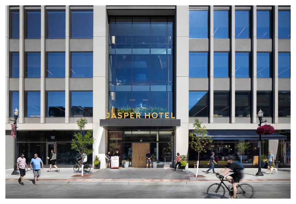 Jasper Hotel, how it began