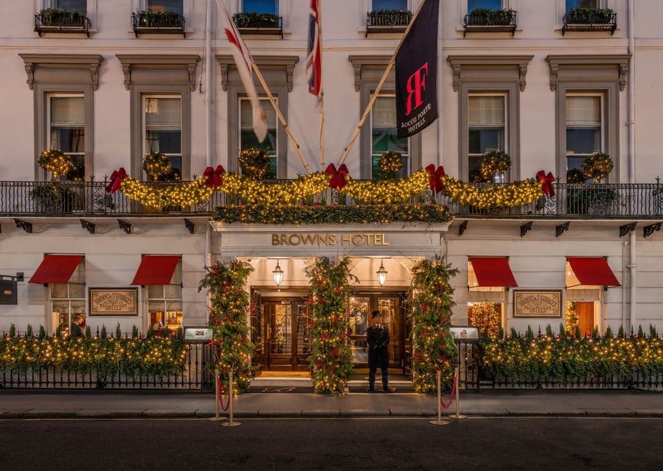 Brown's Hotel, how it began