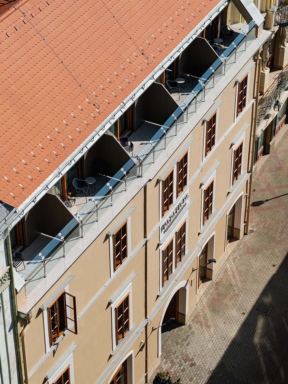 Palatinus Boutique Hotel, how it began