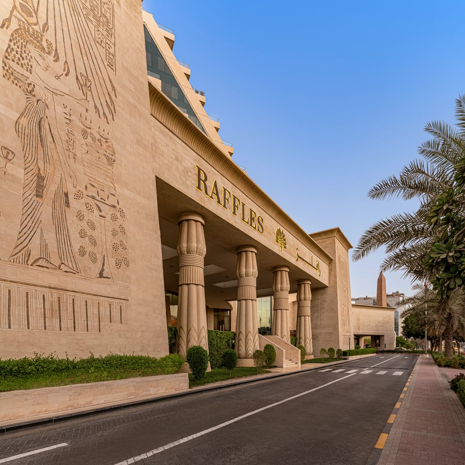 Raffles Dubai, how it began