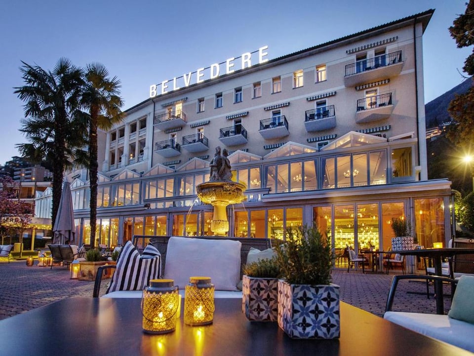 Hotel Belvedere Locarno, how it began