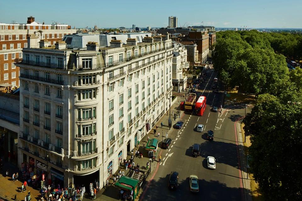 London Marriott Hotel Park Lane, how it began