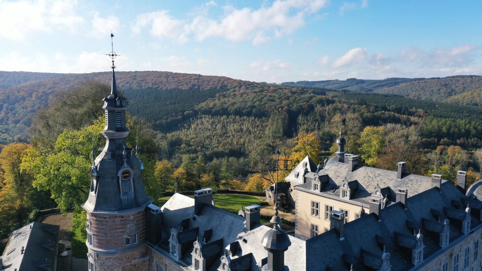 Château de Mirwart, how it began