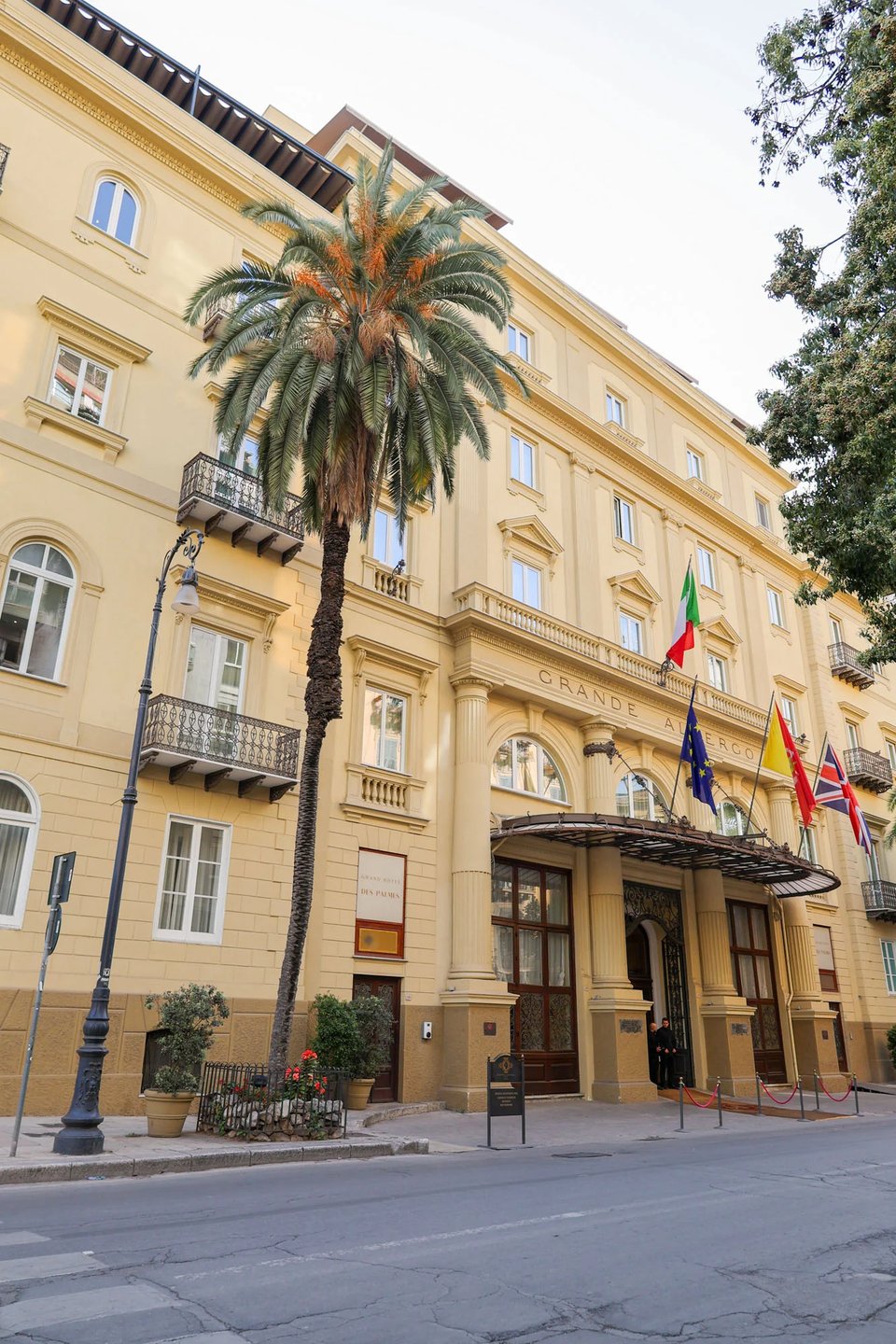 Grand Hotel et Des Palmes, how it began