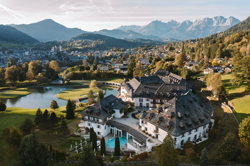 Schlosshotel Kitzbühel, how it began