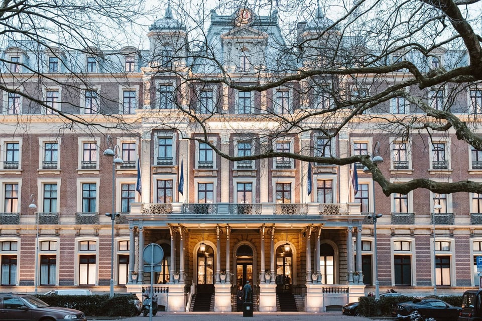 InterContinental Amstel Amsterdam, how it began