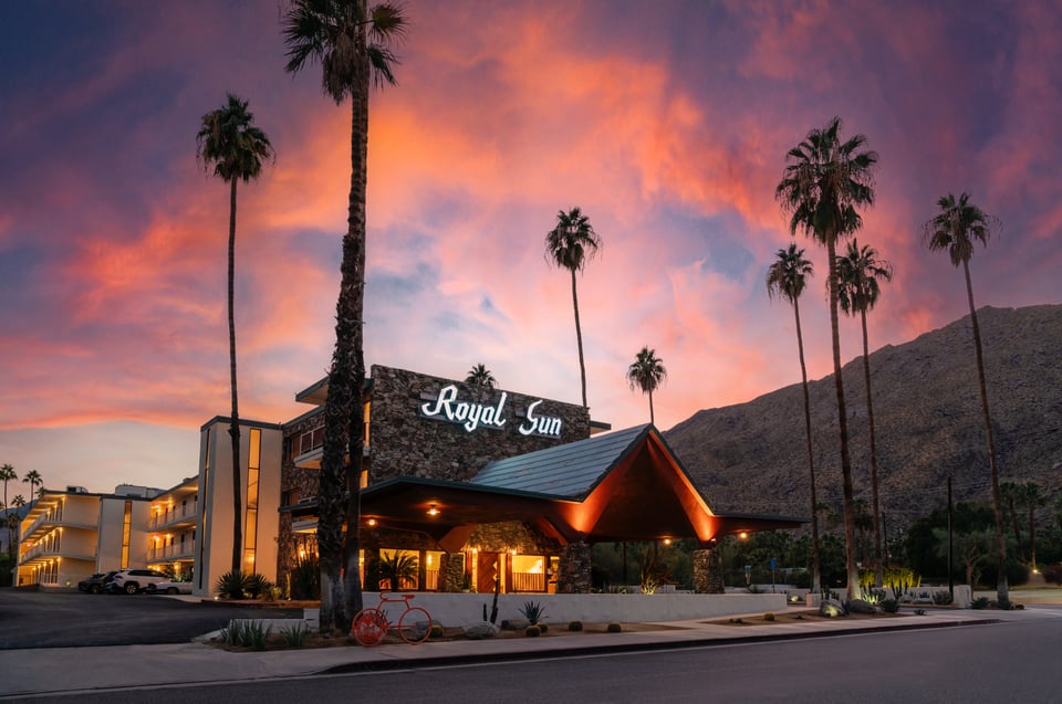 Royal Sun Palm Springs, how it began