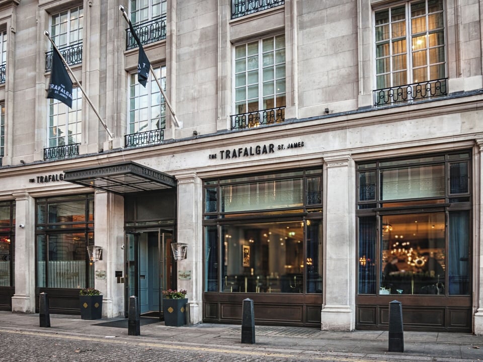 The Trafalgar St. James London, how it began